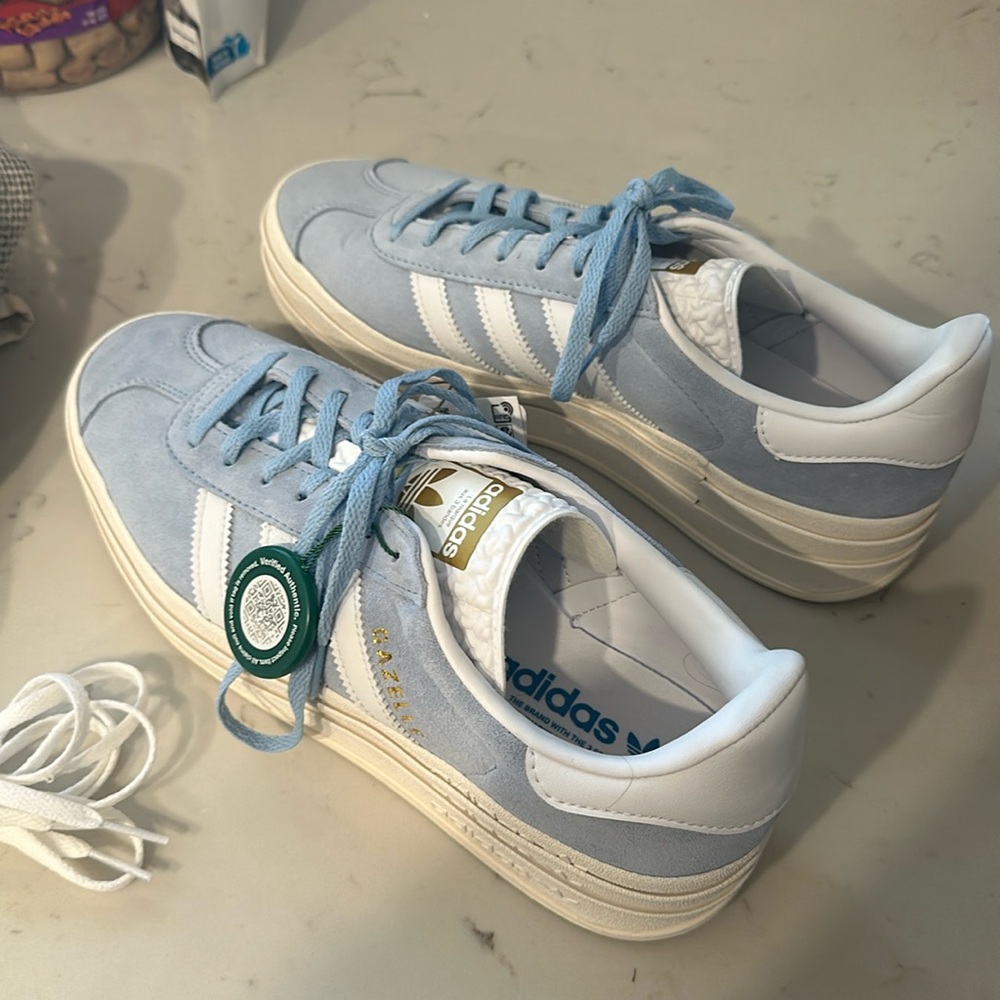 brand new adidas platform gazelles